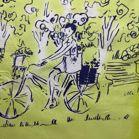 SOLD Beautiful SILK Lilly Pulitzer PETRA Maxi Dress "A Day in the Life" Size 4 - Picture 15 of 16